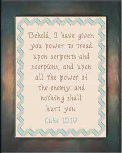 Nothing Shall Hurt You - Luke 10:19